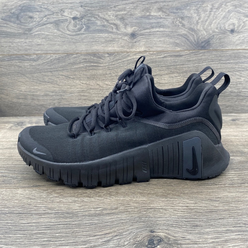 Nike Free Metcon 6 Shoes Women 11 Black FJ7126-003 Training Sneakers